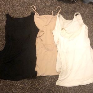 6 Maidenform Smoothing tanks